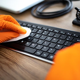 Cleaning Computer Keyboard