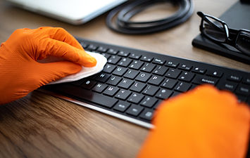 Cleaning Computer Keyboard
