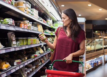 Woman Grocery Shopping