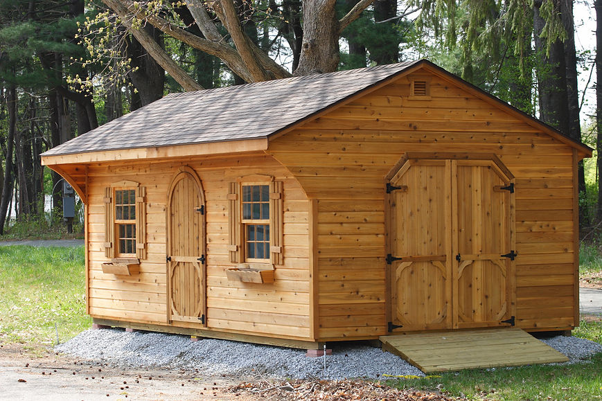 Wood cabin/shed