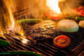 Biff på grillen