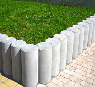 Concrete Garden Border