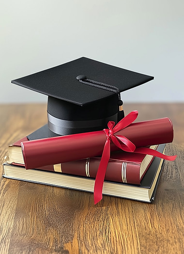 Graduation Cap Display