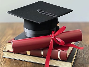 Présentation de toques de remise de diplômes