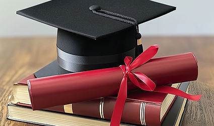 Graduation Cap and Diploma