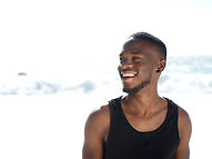 Smiling At Beach