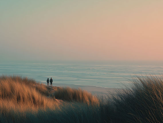 Sunset Beach Walk