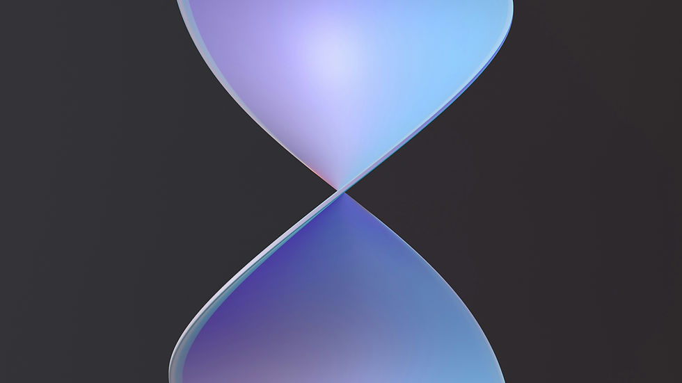 Abstract Hourglass Shape