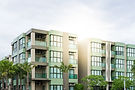 A group of low-rise building