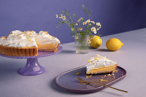 Gâteau à la crème et au citron