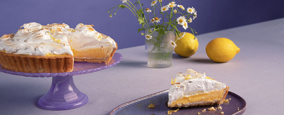 Gâteau à la crème et au citron