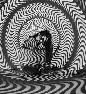 Hypnotic Pattern with Model