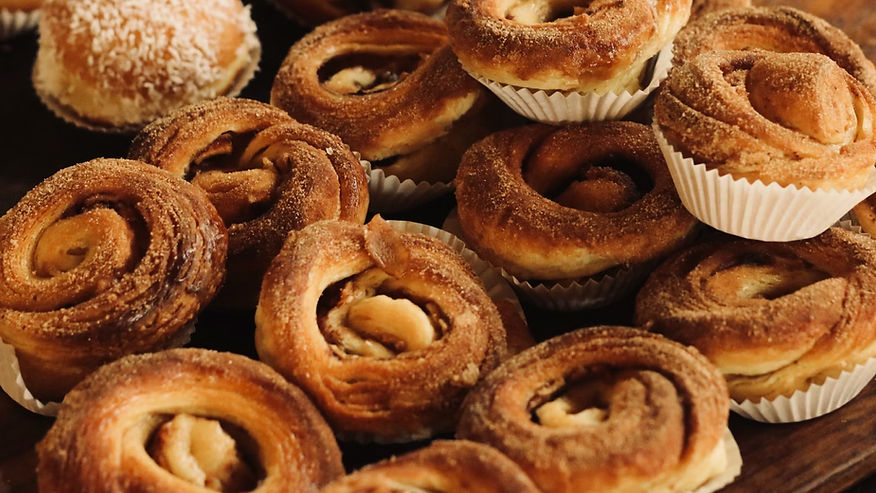 Cinnamon Rolls Display
