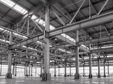 Innenbereich einer Industriehalle