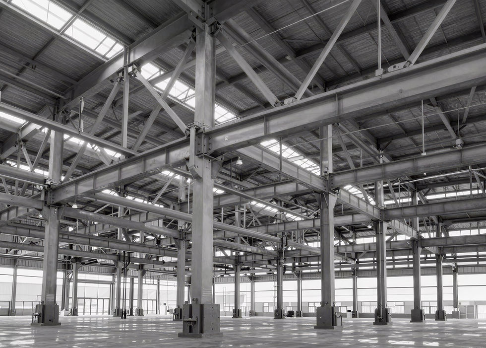 Innenbereich einer Industriehalle