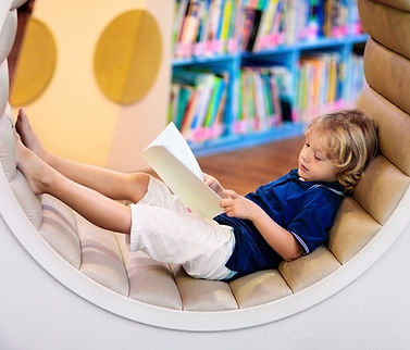 Reading in Library