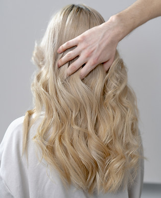 Blonde Hair Styling