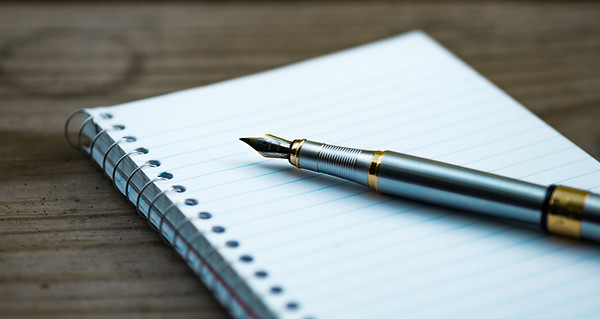 Notebook and Fountain Pen