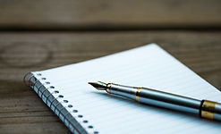 Notebook and Fountain Pen