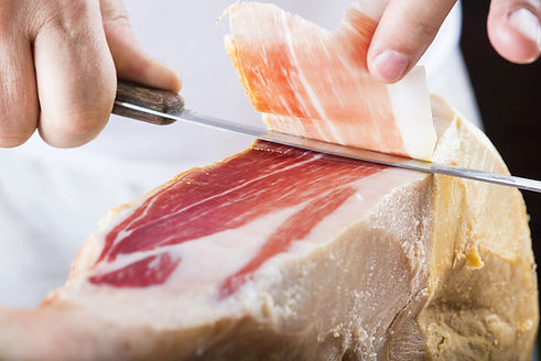 Slicing Ham