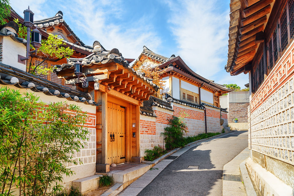 韓国の伝統的な家屋