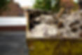 rubble in a skip