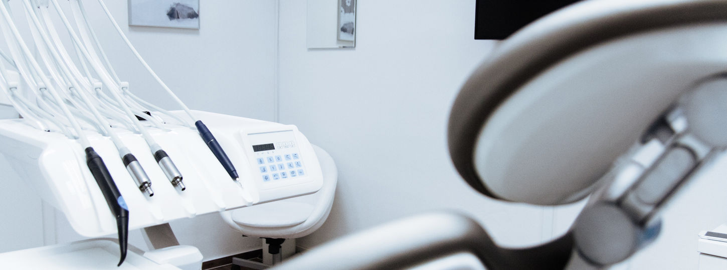 Dental chair with tools