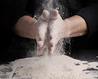 Hands Clapping Flour