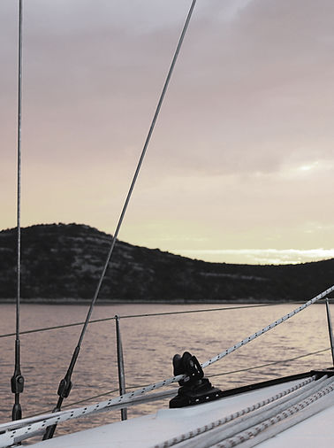 Sunset on the Sea