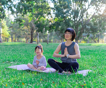 一緒に瞑想する