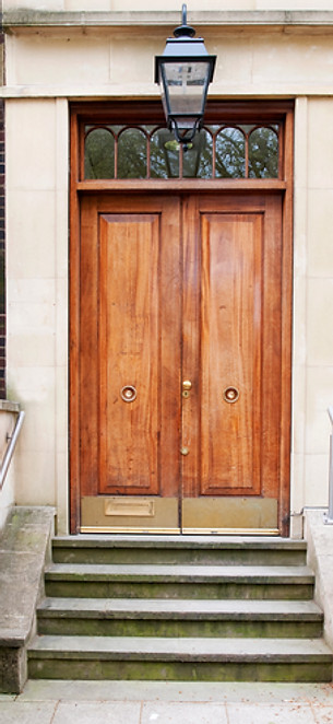 Stonemasonry around an Edinburgh door