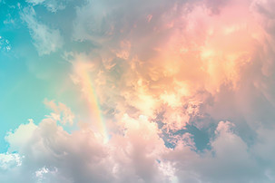 Rainbow Clouds