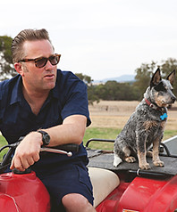 Man with Dog
