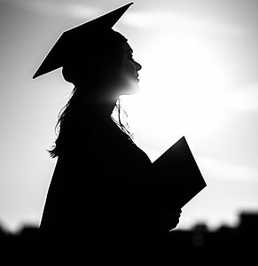 Graduation Silhouette