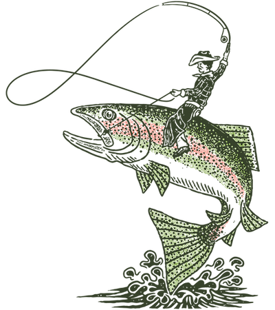 Fisherman and Jumping Fish