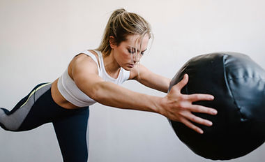 Woman Doing Exercise