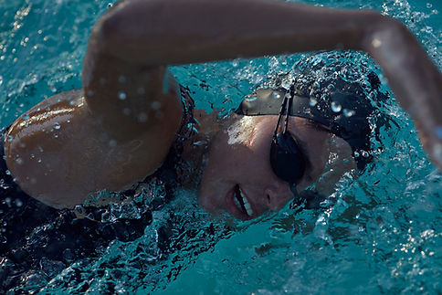 Freestyle Swimming Action