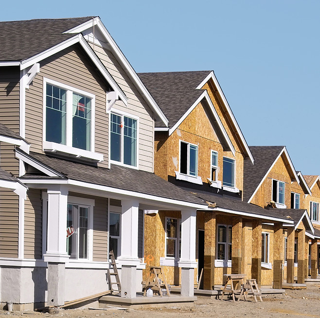 Houses Under Construction