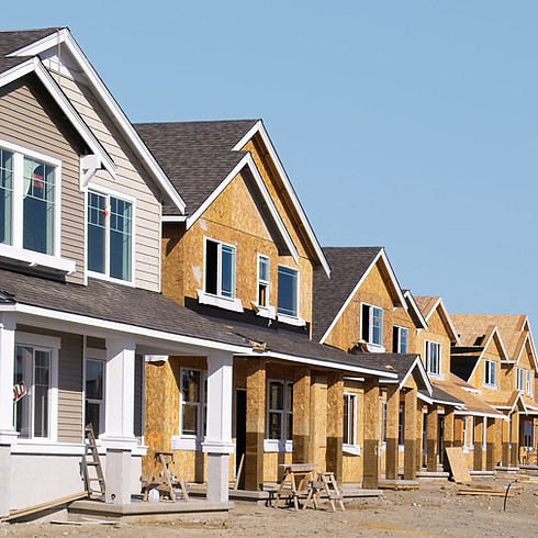 Houses Under Construction