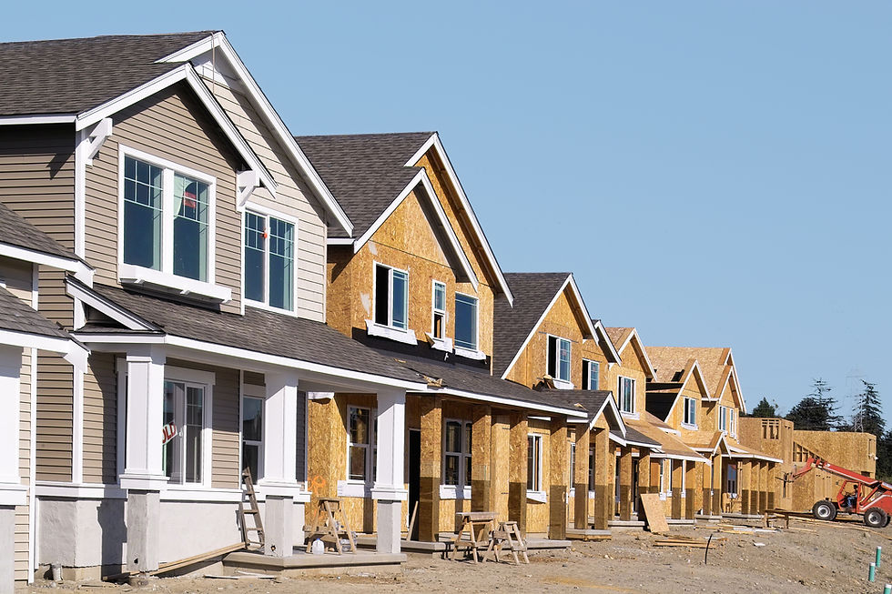 Houses Under Construction
