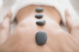 Hot stone massage therapy