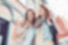 Young Women with Shopping Bags
