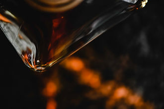 Bottom of Whiskey Bottle