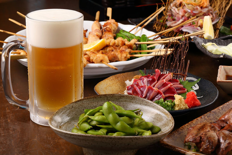 焼鳥とビール