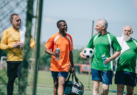 Senior Soccer Players