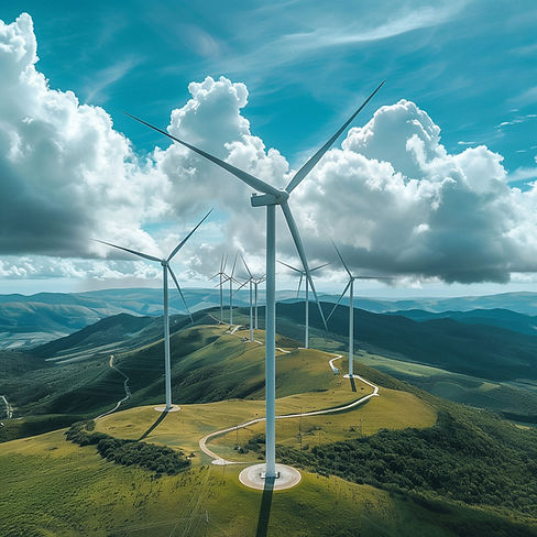 Wind Turbines Landscape