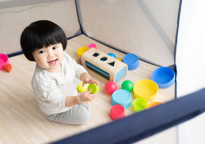 Toddler Playing