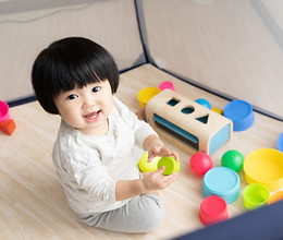 Toddler Playing