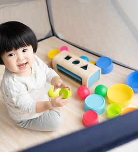 Toddler Playing