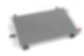 Car radiator isolated over white background